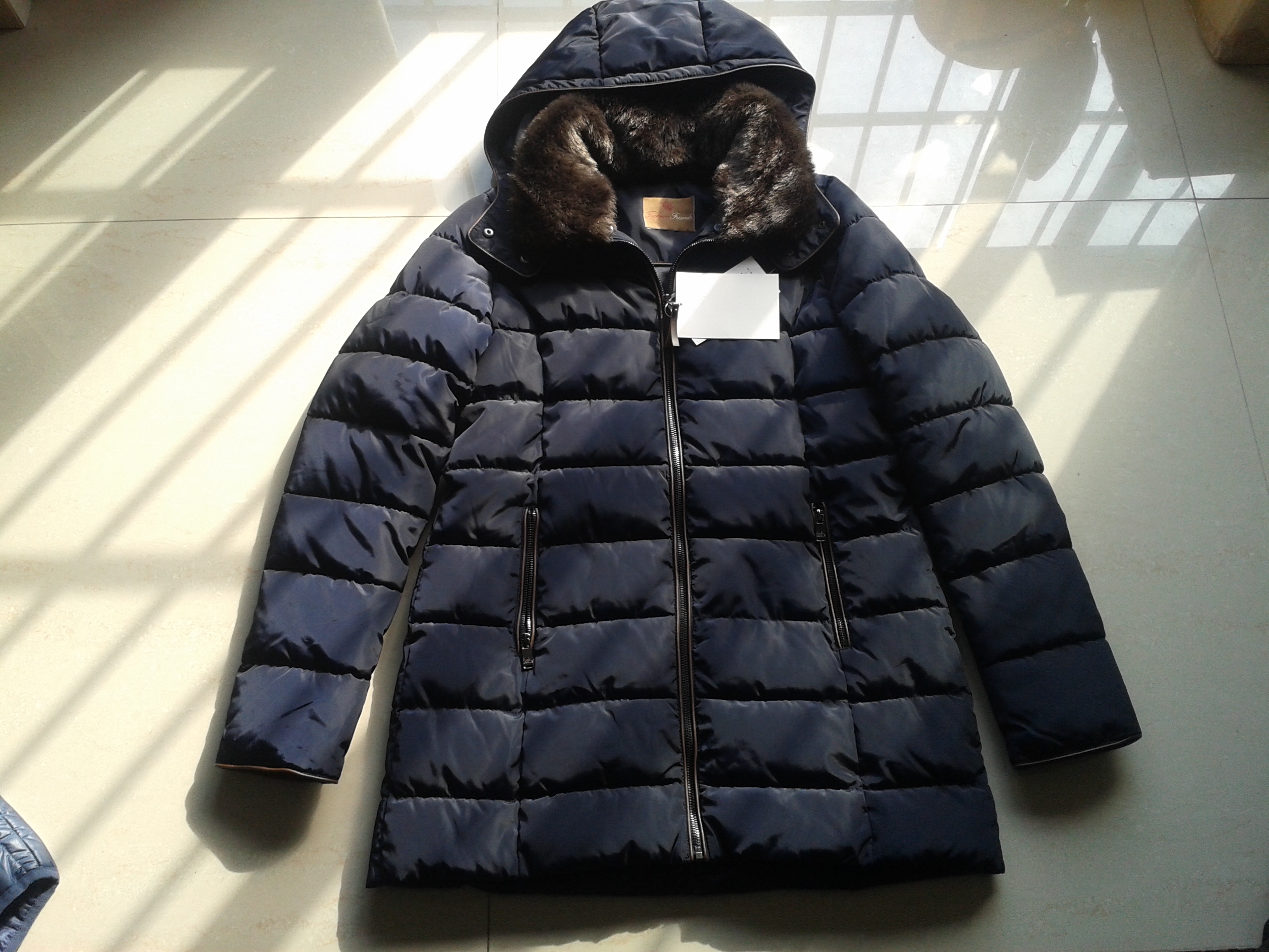 lady padded jacket 323